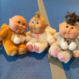 THREE SUPER RARE CABBAGE PATCH DOLLS⭐️